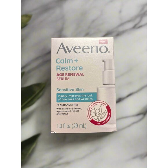 Aveeno Calm + Restore Age Renwal - Picture 1 of 3